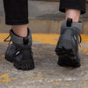Indestructible Safety Boots with Steel Toe Cap blue2