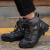 Indestructible Safety Boots with Steel Toe Cap blue