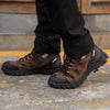 Indestructible Safety Boots with Steel Toe Cap brown2
