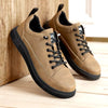 Laceless Waterproof Steel Toe Safety Sneakers brown1