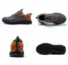 Lightweight & Anti-puncture Safety Sneakers orange1
