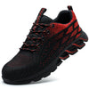 Lightweight & Anti-puncture Safety Sneakers red