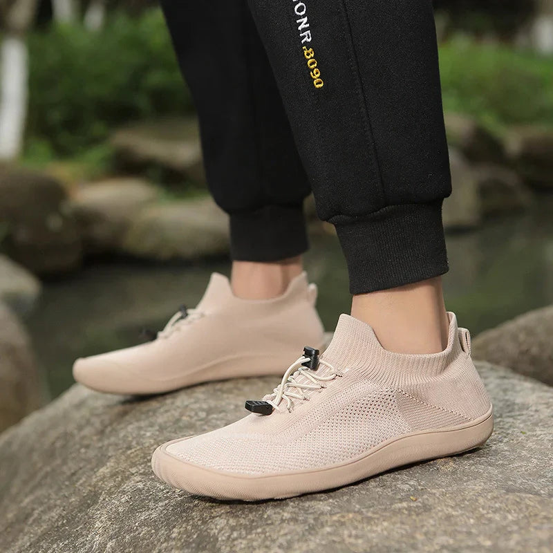 Lightweight & Breathable Barefoot Trainers khaki1