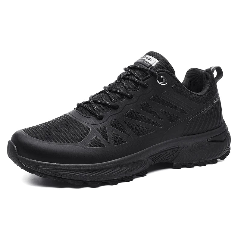Lightweight & Breathable Running Sneakers black