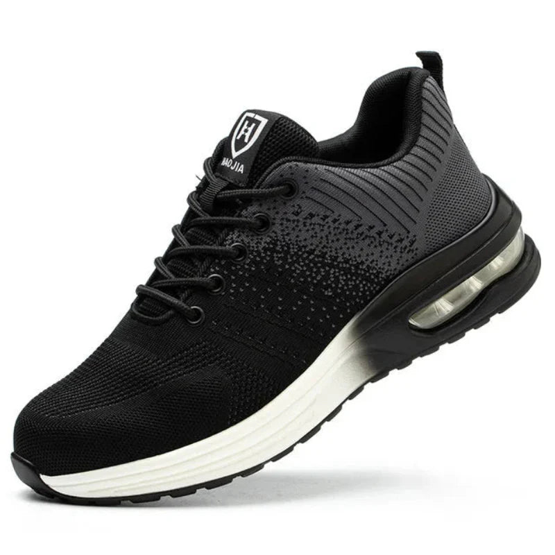 Lightweight & Breathable Safety Shoes – Unisex gray