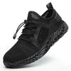Lightweight & Breathable Safety Trainers black