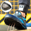 Lightweight & Breathable Safety Trainers blue1