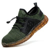 Lightweight & Breathable Safety Trainers green