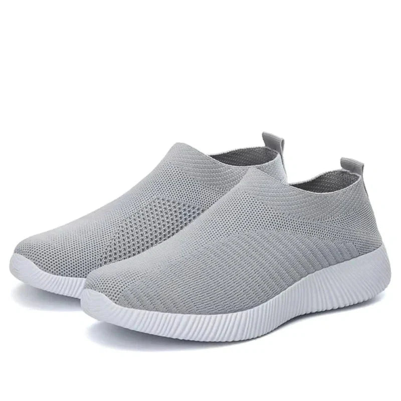 Lightweight & Comfortable Slip-On Sneakers gray1
