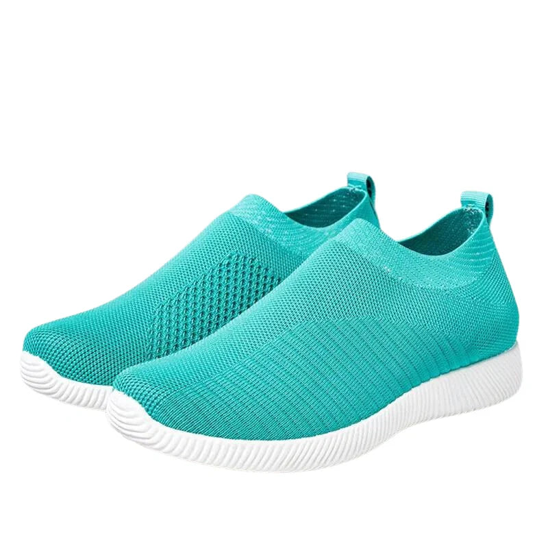 Lightweight & Comfortable Slip-On Sneakers green1