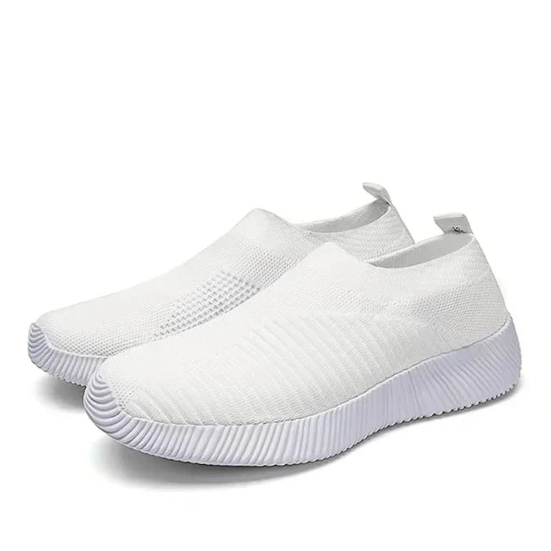 Lightweight & Comfortable Slip-On Sneakers white1