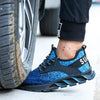Lightweight Composite Steel Toe Safety Sneakers blue2