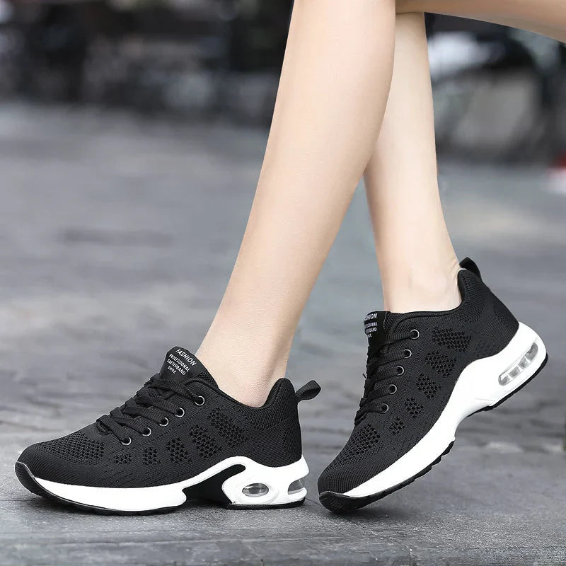 Lightweight & Flexible Sport Sneakers black