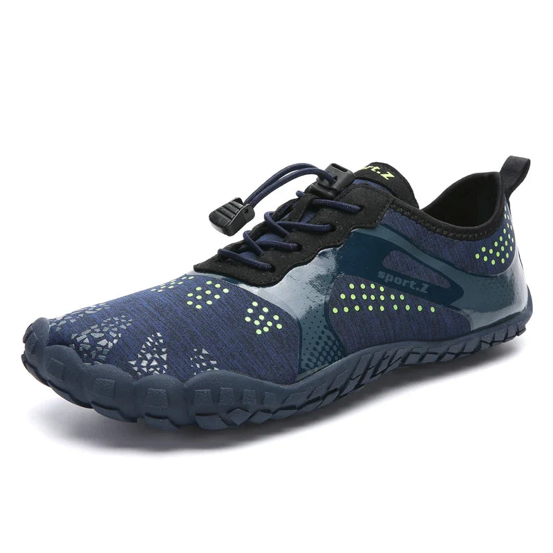 Lightweight & Non-Slip Aqua Trainers blue