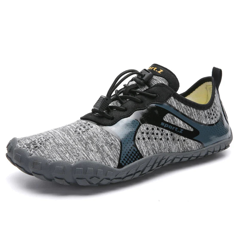 Lightweight & Non-Slip Aqua Trainers grey