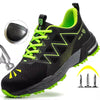 Lightweight & Non-Slip Safety Sneakers – For Men green1