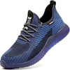 Lightweight Safety Trainers with Composite Toe Cap blue