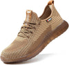 Lightweight Safety Trainers with Composite Toe Cap brown1