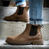 Lightweight Waterproof Safeaty Boots – For Men brown1