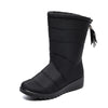 Lined & Waterproof High Winter Boots black