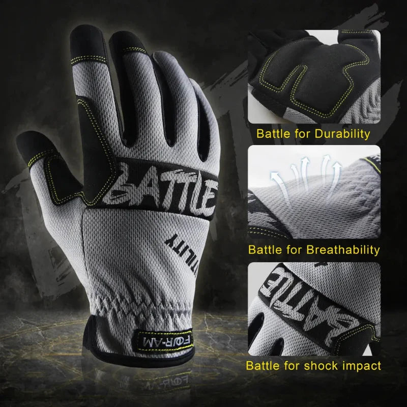 Non-Slip & Touchscreen Work Gloves4
