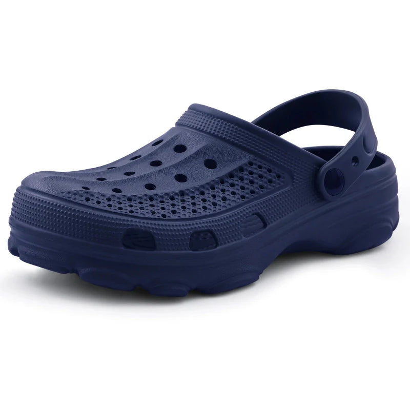 Breathable & Non-Slip Clogs blue