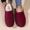 Comfortable Fleece-Lined Indoor Slippers