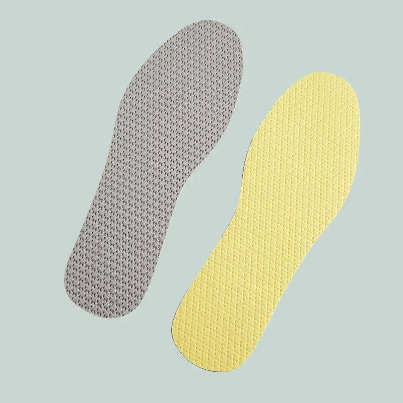 Slim-Fit Insoles Comfortable & Ergonomic Foot Support - Unisex grey