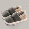 Soft and Comfortable Plush Winter Slippers grey
