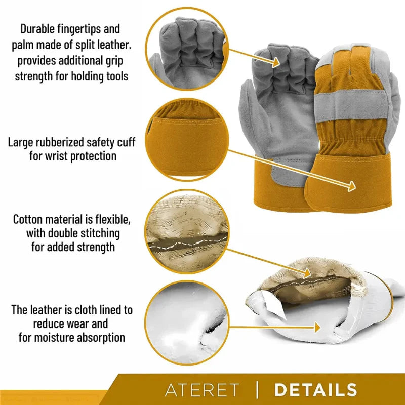 Tough & Breathable Work Gloves3