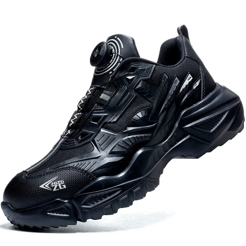 Ultra-Light Safety Trainers with Rotating Lace Dial