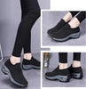 Ultra-Lightweight & Breathable Walking Sneakers - For Women black grey