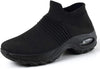 Ultra-Lightweight & Breathable Walking Sneakers - For Women black
