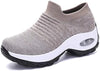 Ultra-Lightweight & Breathable Walking Sneakers - For Women khaki