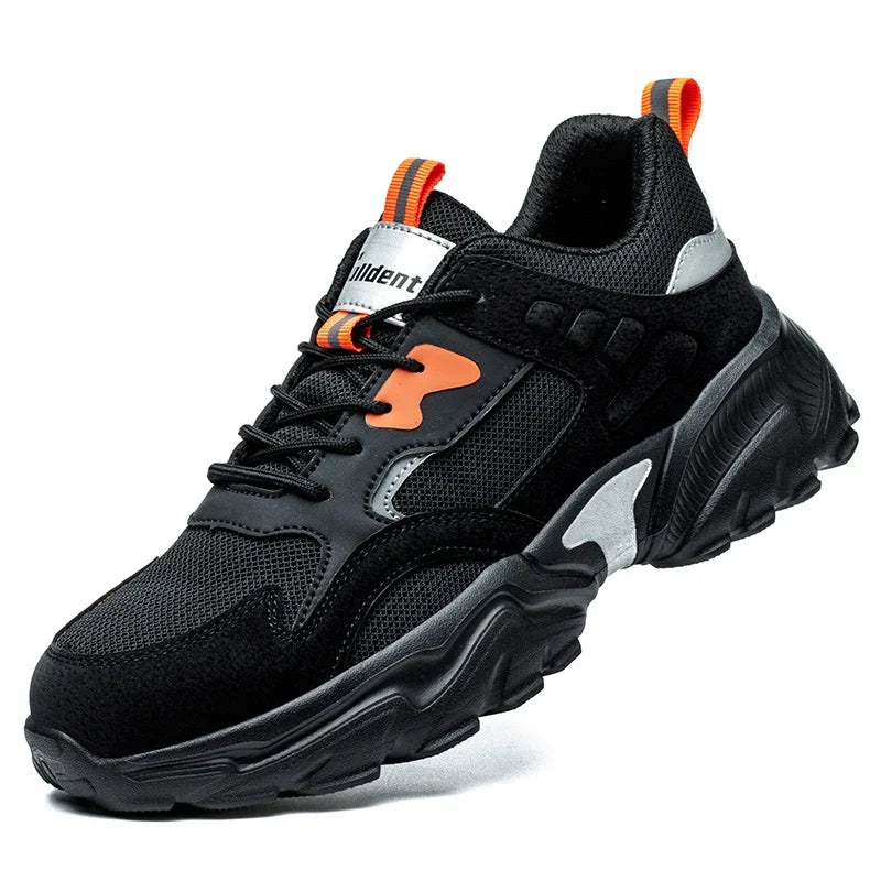 Ultra-Lightweight Safety Sneakers with Steel Toe Cap