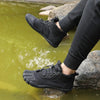 Warm Barefoot Winter Ankle Boots black1