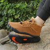 Warm Barefoot Winter Ankle Boots brown3