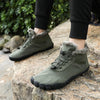 Warm Barefoot Winter Ankle Boots green1