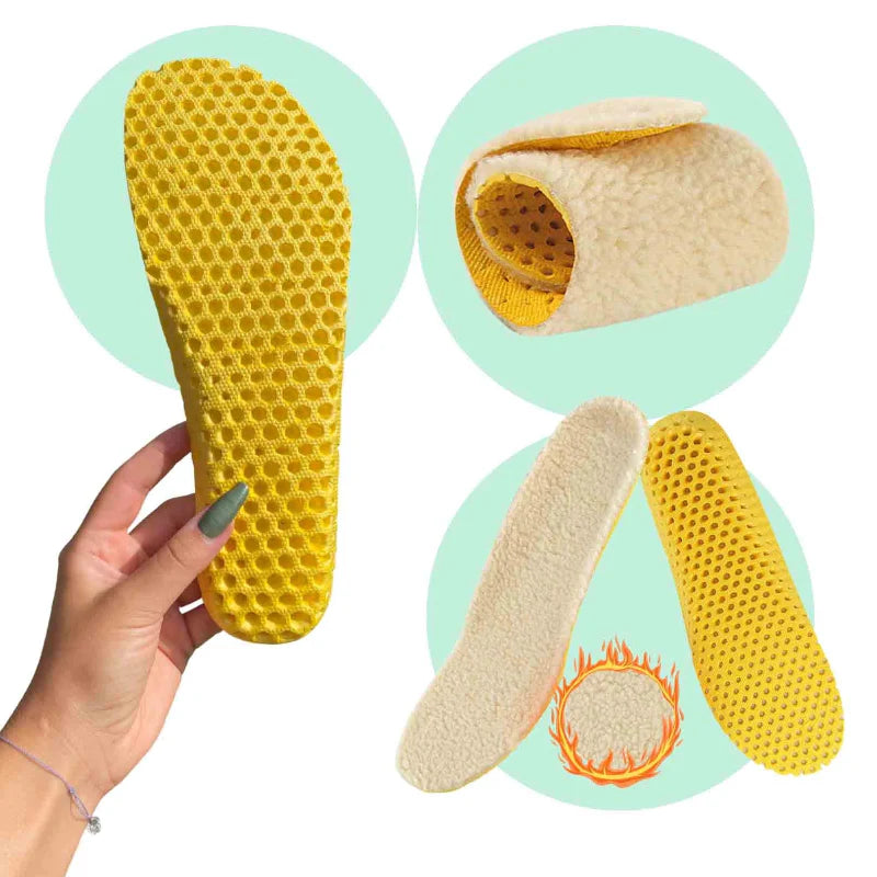 Warm & Breathable Wool Insoles1