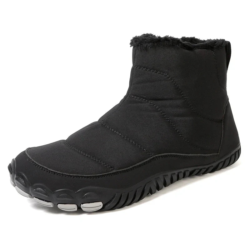 Warm & Comfortable Barefoot Ankle Boots black