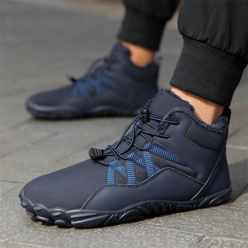 Warm & Comfortable Barefoot Boots blue1