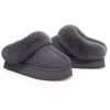 Warm & Comfortable Boston Slip-On Slippers grey1
