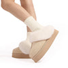 Warm & Comfortable Boston Slip-On Slippers khaki1