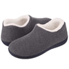 Warm & Non-Slip Wool Slippers - For Women grey