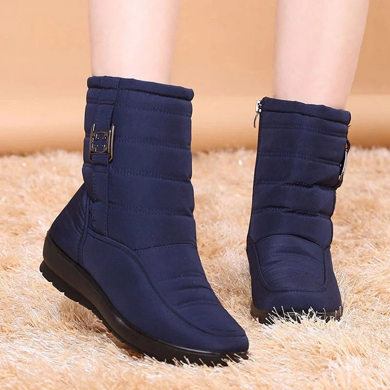 Warm & Waterproof Snow Boots blue2