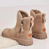 Warm Winter Boots in Suedette brown2