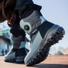 Warm Winter Boots with Rotating Lace blue2