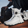 Warm Winter Boots with Rotating Lace white1
