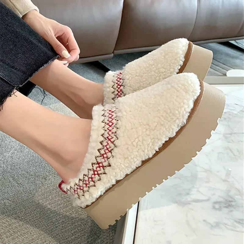 Warm Wool-Lined Slippers6