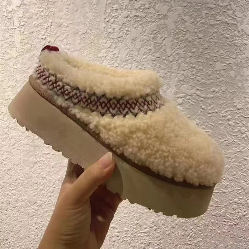 Warm Wool-Lined Slippers 9